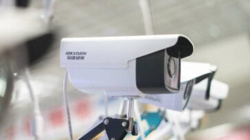 Estados Unidos prohibió la importación de equipos de vigilancia fabricados por Hikvision, visto aquí, y Dahua en noviembre porque planteaba un '