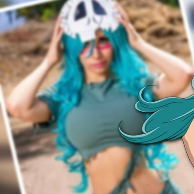 Chilena luce increíble versión cosplay de Nelliel de Bleach