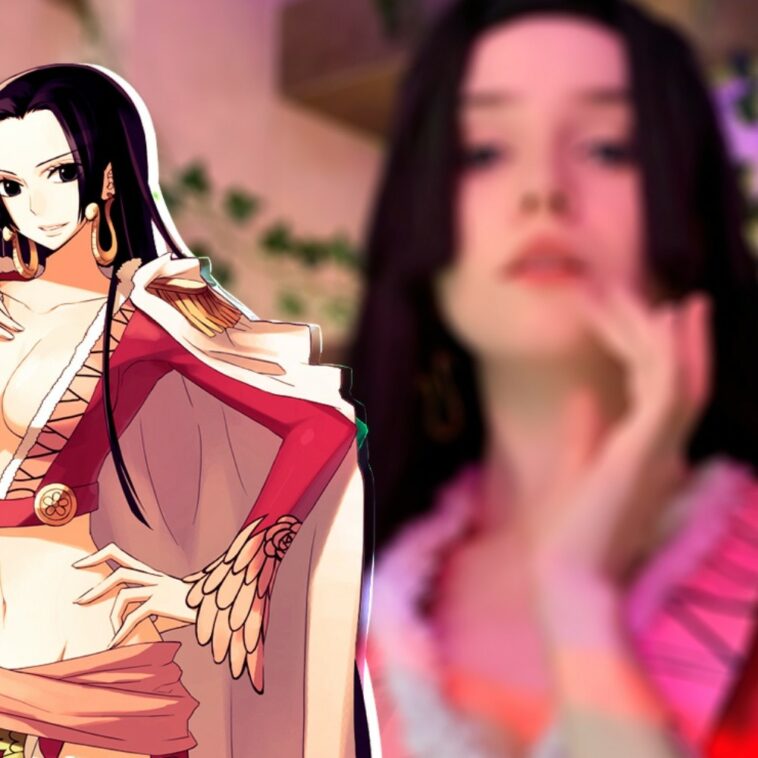 Chrissy demuestra su fanatismo a One Piece con su excelente cosplay de Boa Hancock