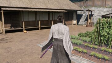 Like A Dragon Ishin Ryoma Villa con jardín