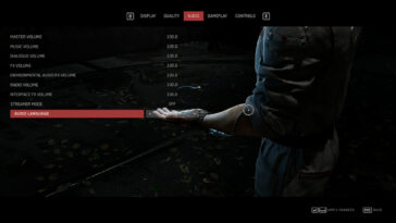 Cambiar audio y subtítulos en Atomic Heart