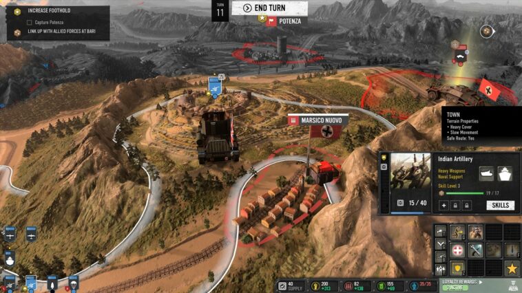 Company Of Heroes 3 Capture Towns Italia Campaña 1