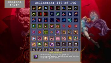 Cómo desbloquear todas las reliquias en Vampire Survivors Relic Collection