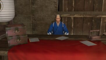 Como un dragón Recepcionista de la misión del cuartel Ishin Shinsengumi