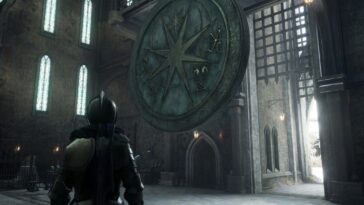 Puertas del rompecabezas de la torre del reloj del legado de Hogwarts