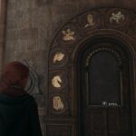 Guía de rompecabezas de la puerta de la gran escalera de Hogwarts Legacy