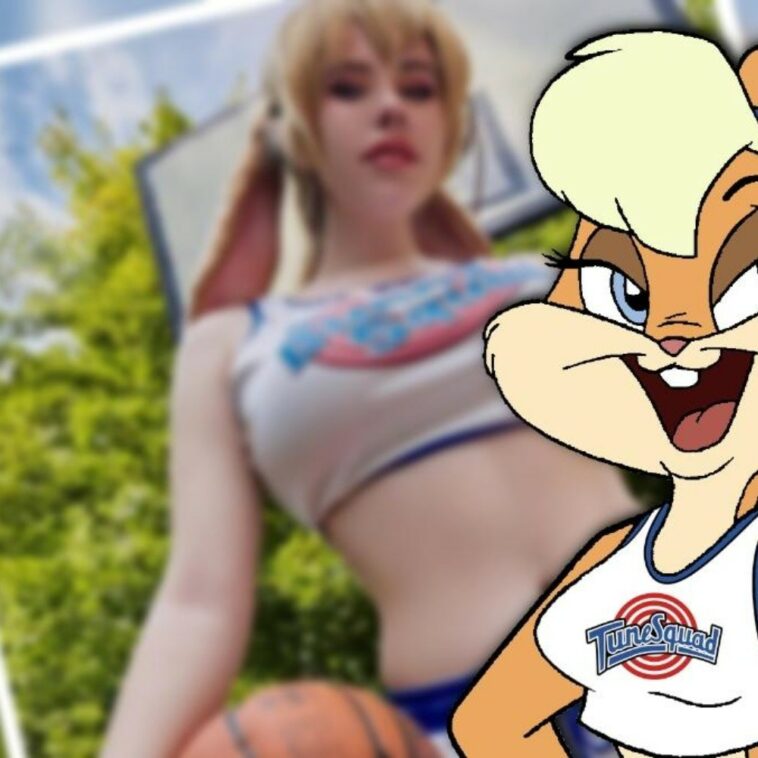 Daryana Martynova enciende el partido con cosplay de Lola Bunny de Space Jam