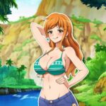 Elly es la Nami más sensual en bello cosplay de One Piece