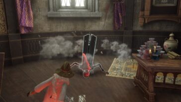 Hogwarts Legacy Descendo Hechizo Desbloquear Troll Bogeys