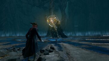 Hogwarts Legacy Pensieve Guardian Destroy Orb Guía de prueba de Percival Rackham