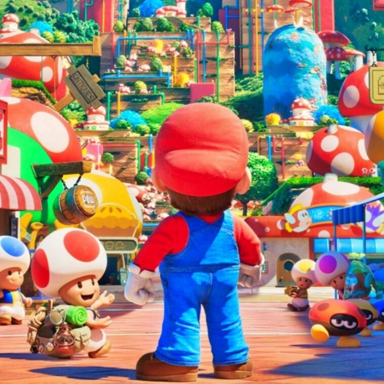 Recrea el póster de la película de Mario al estilo de Nintendo 64 con un resultado genial