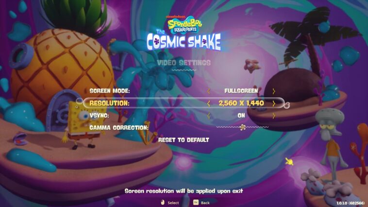 Spongebob Squarepants The Cosmic Shake Pc Puerto 2