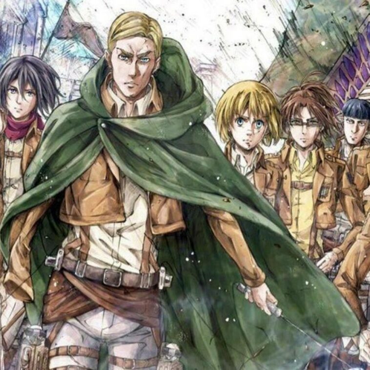 Un nuevo póster de Shingeki no Kyojin lleno de spoilers al anime