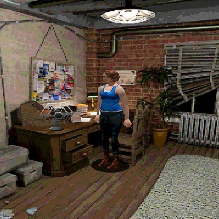 Un video muestra cómo se vería el remake de Resident Evil 3 como un juego de PS1