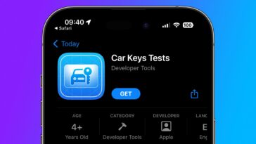 Apple lanza la aplicación 'Car Keys Tests' para desarrolladores de MFi con licencia