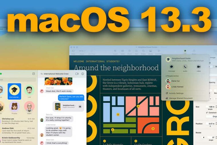 La primera beta de macOS Ventura 13.3 llega en medio de rumores de nuevos Mac