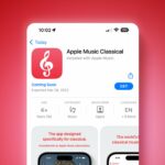 Apple Music Classical ahora disponible para pre-pedido en la App Store, se lanza a finales de este mes