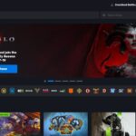 Beta abierta de Dibalo IV en la página de inicio de Battlenet