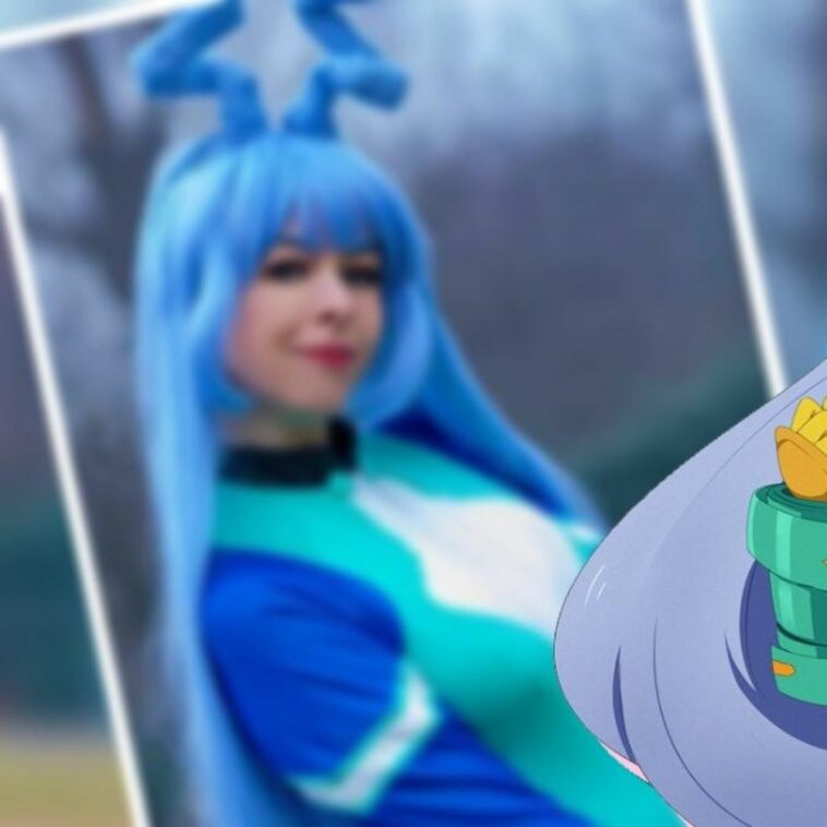 Artis se convierte en Nejire Hadou con cosplay de My Hero Academia