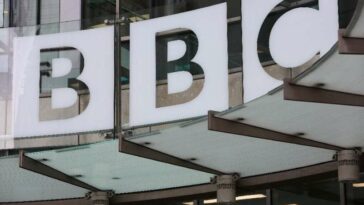 La BBC envió al personal un mensaje que decía: