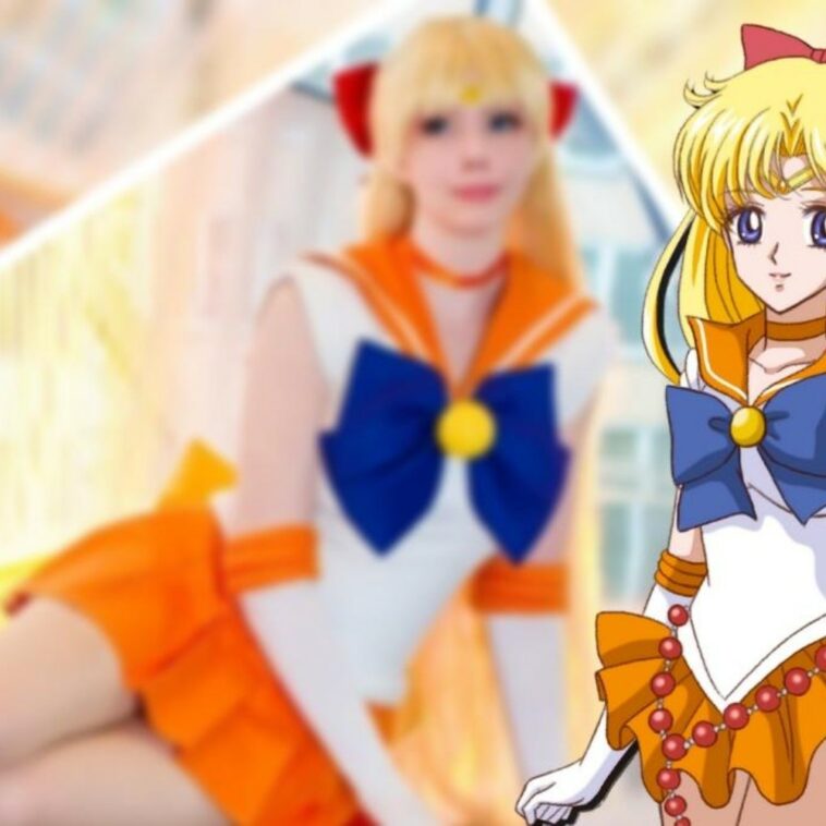 Calssara nos sorprende con bonito cosplay de Sailor Venus de Sailor Moon