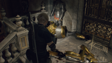 Resident Evil 4 Caballero dorado Caballero despiadado completo