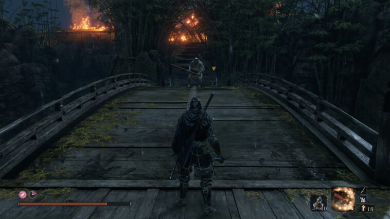 Cómo encontrar la llave oculta del templo en Sekiro: Shadows Die Twice Hirata Estate Bridge