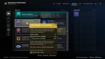 Cómo extraer datos de Rohans de Cloud Accretions en Destiny 2