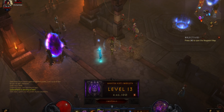 Cómo obtener el antiguo anillo de rompecabezas Diablo Iii Tiempo de finalización