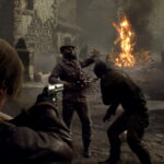 Lucha en la aldea de demostración de Resident Evil 4