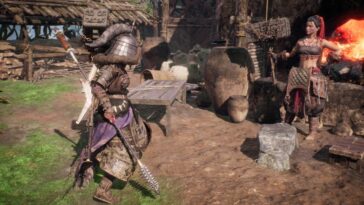 Wo Long Fallen Dynasty visitando Blacksmith Hidden Village