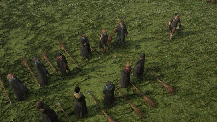 Cómo conseguir monturas voladoras en el suelo Hogwarts Legacy Broom