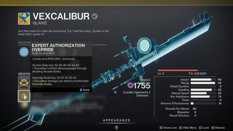 Cómo resolver el misterio de Vexcalibur en Destiny 2 1