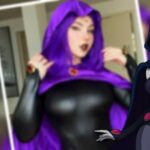 Déjate hechizar por Maria Fernanda y su cosplay de Raven de Teen Titans
