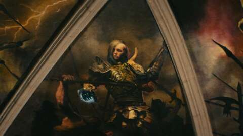 El nuevo anuncio de acción en vivo de Diablo 4 presenta el cambio de imagen del videojuego de la catedral francesa