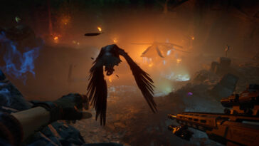 Cuervo del tráiler de la historia de Redfall