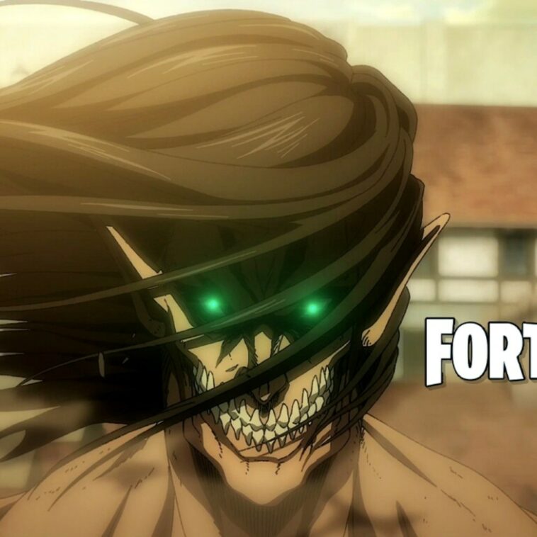 Fortnite tendrá un crossover con Attack on Titan, según una fuerte filtración