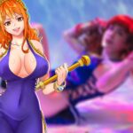 Glory hace cosplay de Nami con el vestido que usa en Zou en el anime de One Piece