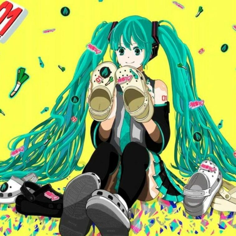 Hatsune Miku anuncia una nueva colaboración con la marca Crocs