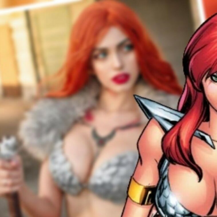 Kami Ferreira nos hechiza con el poderoso cosplay de Red Sonja