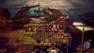 Cocina culinaria Vendedor ambulante Tropu Hopu Octopath Traveler 2