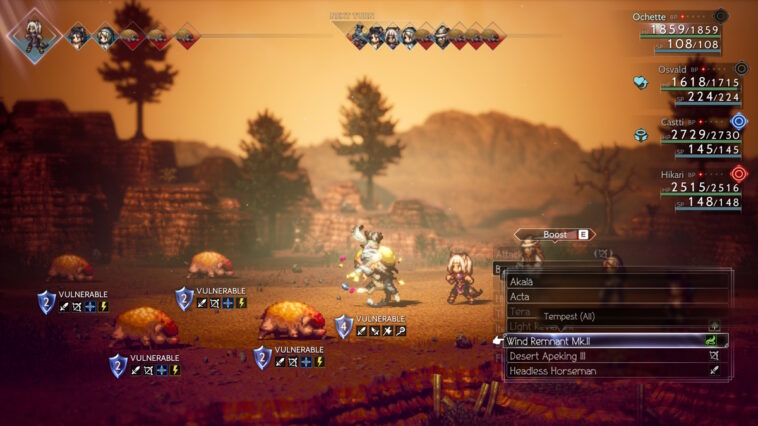 Cómo cultivar Cait Octopath Traveler 2 Elemental Attacks