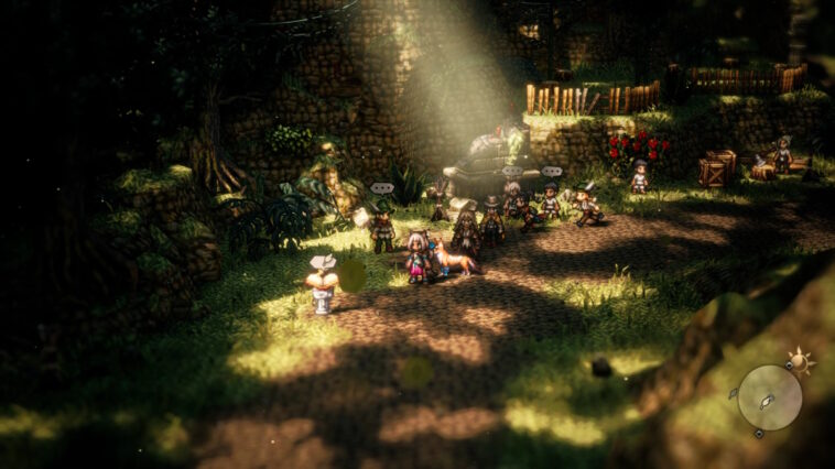 Octopath Traveler 2 Viajero extranjero Beasting Village