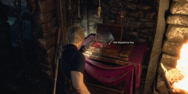 Resident Evil 4 Remake Dónde encontrar la llave de Old Wayshrine