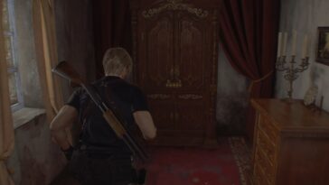 Cerradura de combinación Resident Evil 4 Remake Village Chief Manor