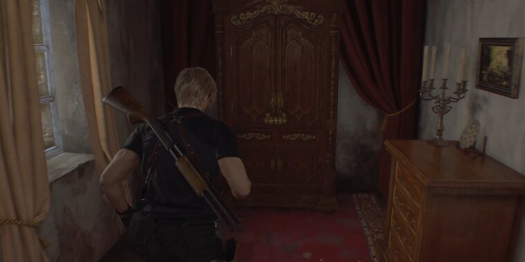 Cerradura de combinación Resident Evil 4 Remake Village Chief Manor