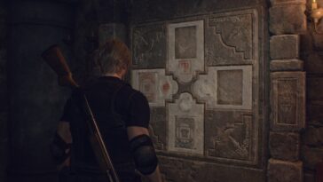 Resident Evil 4 Remake Guía de rompecabezas de tabletas de piedra litográfica