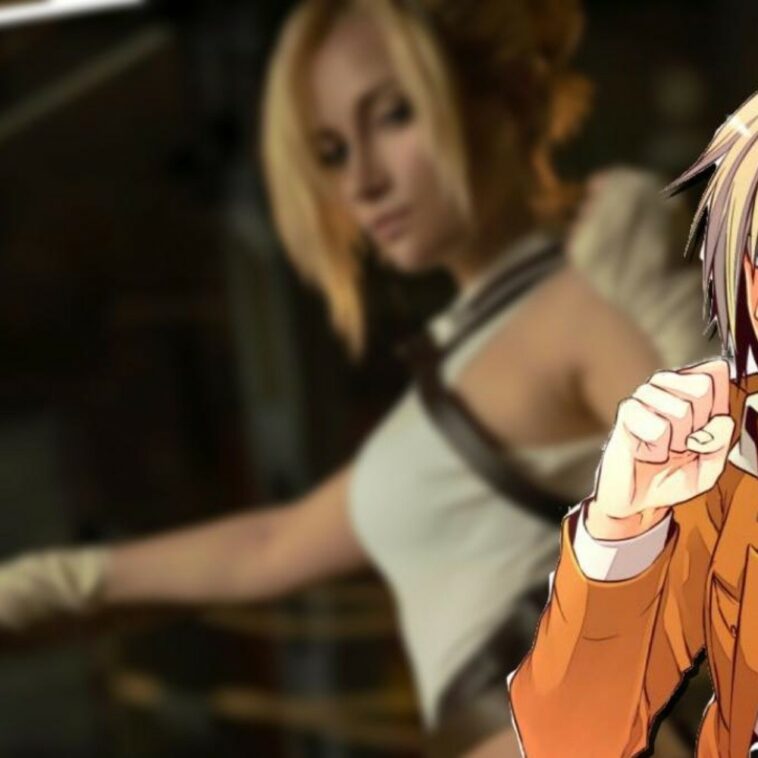 SNK: Natalia luce épico cosplay de Annie Leonhart entrenando