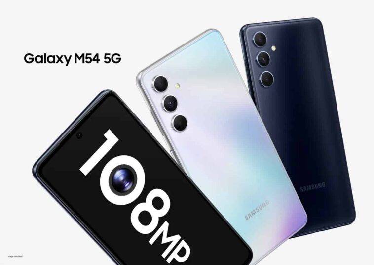 Galaxy M54 5G es oficial con cámara de 108MP, batería de 6,000mAh