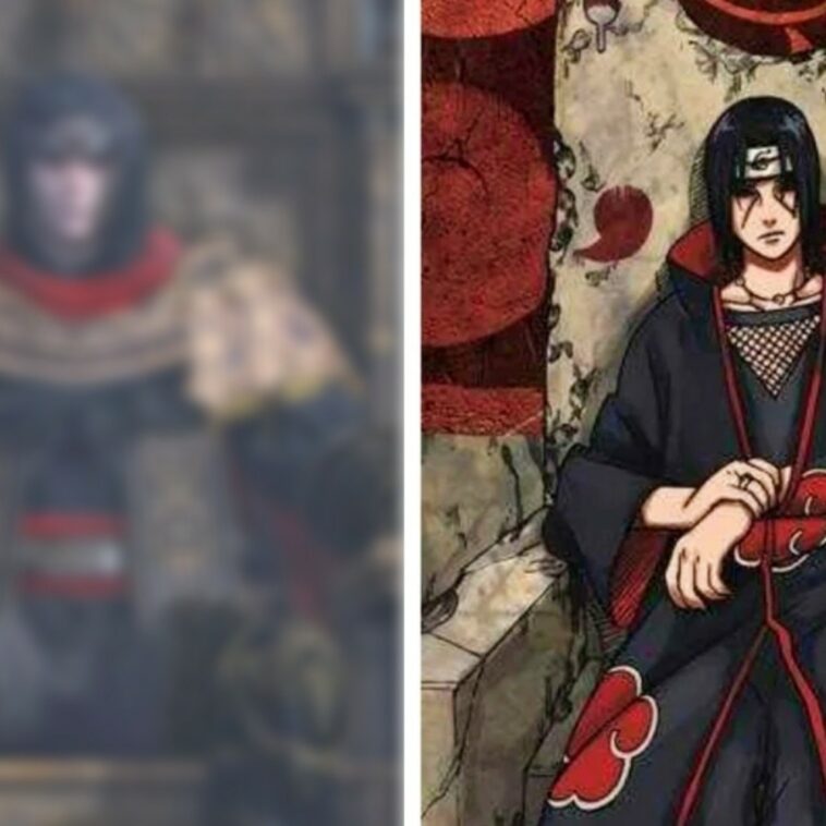 Usan el creador de personajes para hacer a Itachi de Naruto dentro de Elden Ring